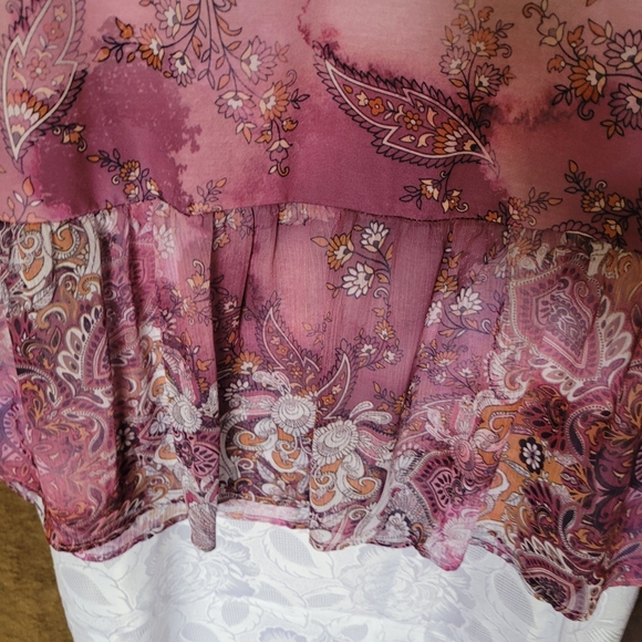 BUY 3, get 1 FREE (SEE DETAILS), Croft & Barrow Pink Tshirt Top (313) - Picture 6 of 8